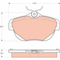 Set placute frana,frana disc TRW AUTOMOTIVE