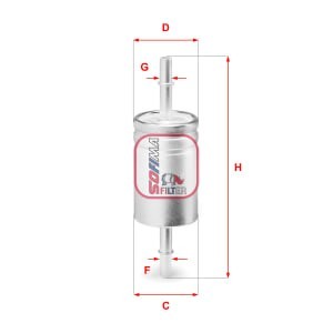 Filtru combustibil SOFIMA