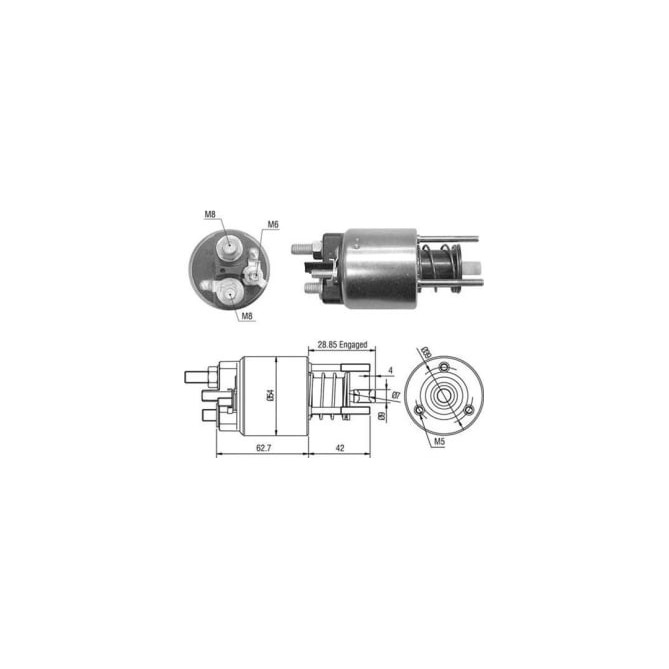 Solenoid, electromotor MAGNETI MARELLI