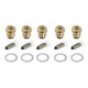 Cui poantou TOURMAX Yamaha XJ XV 650-920 1980-1988 Carburettor needle valve socket 5pcs