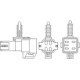 Sonda Lambda 4 fire 606mm MAGNETI MARELLI OPEL ASTRA G SPEEDSTER VECTRA B ZAFIRA A B 2.2 06.00-12.12