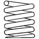 Arc elicoidal SACHS Spate Dreapta/Stanga Mercedes S (C140/W140) 2.8-5.0 91-99 Lungime 359mm Diametru 113mm Grosime 16.1/16.7mm