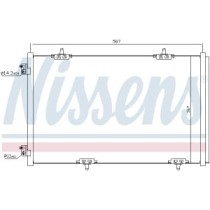 Condensator, climatizare NISSENS