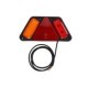 Stopuri spate WAS LED 12/24V indicator anti-ceata frana parcare reflector garda spate cablu 2m W228