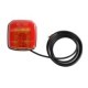 Stopuri spate WAS LED 12/24V indicator lumina frana parcare fara reflector cablu 0,2m rezistor sarcina indicator dreapta/stanga IP66/IP68 rosu/portocaliu