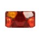 Stopuri spate WAS Lampa spate W124L 12/24V indicator anti-ceata lumini frana parcare reflector stanga bec rosu/galben