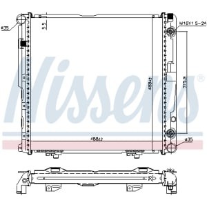 Radiator, racire motor NISSENS