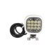 Lampa de lucru LED WAS 12/24/60V 8000lm 12 LED-uri lungime 100mm inaltime 100mm adancime 85,3mm cu fir 0,25m lumina focalizata