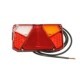 Stopuri spate WAS LED 12/24V indicator lumini ceata marsarier parcare reflector triunghiular lungime cablu 0,2m