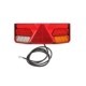 Stop spate dreapta LED 12/24V indicator ceata mers inapoi frana pozitie reflector triunghiular garda laterala WAS