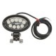 Lumina de lucru WAS LED 12/24/60V 37W 4000lm 9 LED lungime 150mm inaltime 131mm adancime 44mm sirma 2,5m dispersata