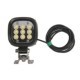 Lampa de lucru LED WAS 12/24V 18W 2000lm 36 LED 110mm lungime 110mm inaltime 46mm adancime lumina dispersata