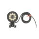 Lampa de lucru LED 12/24V 20W 2000lm 36 LED 46mm adancime 108mm diametru sirma 2,5m lumina dispersata WAS