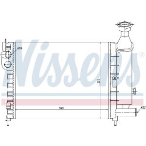 Radiator, racire motor NISSENS