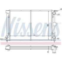 Radiator, racire motor NISSENS