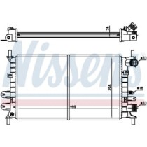 Radiator, racire motor NISSENS