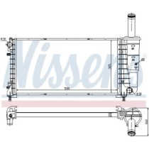 Radiator, racire motor NISSENS