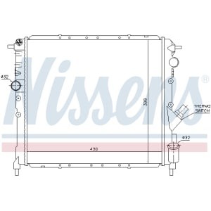 Radiator, racire motor NISSENS