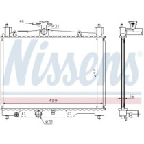 Radiator, racire motor NISSENS