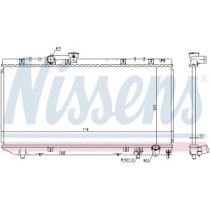 Radiator, racire motor NISSENS