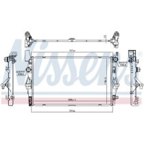 Radiator, racire motor NISSENS