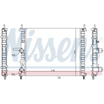 Radiator, racire motor NISSENS