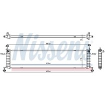 Radiator, racire motor NISSENS