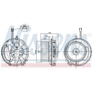 Ventilator, habitaclu NISSENS