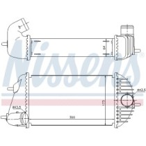 Intercooler, compresor NISSENS