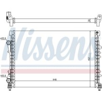 Radiator, racire motor NISSENS