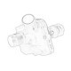 Termostat lichid racire OE PEUGEOT CITROEN C3 AIRCROSS II C3 III OPEL CORSA F CROSSLAND X PEUGEOT 2008 I 208 I 208 II 1.2 07.16-