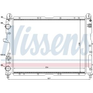 Radiator, racire motor NISSENS