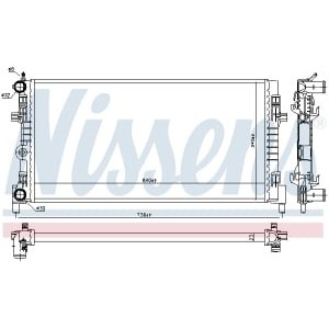 Radiator, racire motor NISSENS