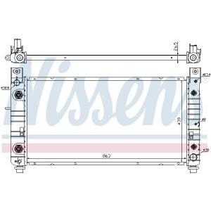 Radiator, racire motor NISSENS