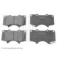 Set placute frana disc Fata BLUE PRINT LEXUS GX IS II MITSUBISHI PAJERO IV TOYOTA 4 RUNNER HILUX LAND CRUISER 77.1mm 134.6mm 16.9mm