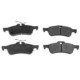 Set plăcuțe frână spate BLUE PRINT Honda Civic IX Toyota Yaris 08.05- DAIHATSU 44.0mm 123.0mm 13.8mm ECE R90 ATE