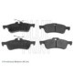 Set plăcuțe frână spate BLUE PRINT Honda Civic IX Toyota Yaris 08.05- DAIHATSU 44.0mm 123.0mm 13.8mm ECE R90 ATE