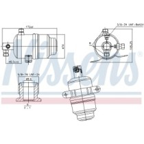 Uscator,aer conditionat NISSENS