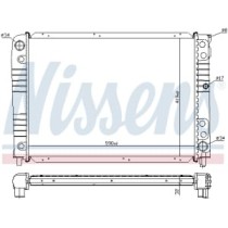 Radiator, racire motor NISSENS