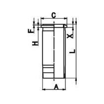Camasa cilindru KOLBENSCHMIDT