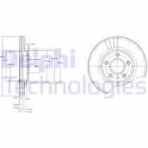 Disc frana DELPHI