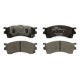 Set placute frana fata DELPHI Mazda 323 F V 626 V Premacy 1.8-2.0D 08.94-03.05 52mm 132mm 16mm SUMITOMO Senzor uzura Da