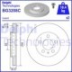 Set discuri frana ventilate fata 256mm 5 gauri 22mm grosime 65mm centrare DELPHI Audi A1 A2 A3 Seat Cordoba Ibiza Leon Toledo