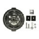 Far faza lunga WESEM halogen H3 12/24V diametru 160mm adancime 66mm transparent metal/plastic negru grila