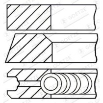 Set segmenti piston GOETZE