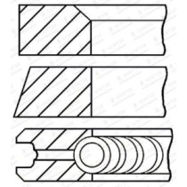 Set segmenti piston GOETZE