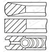 Set segmenti piston GOETZE