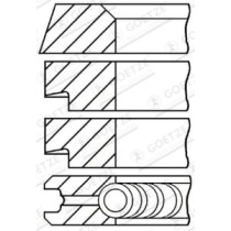 Set segmenti piston, compresor GOETZE