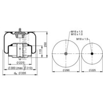 Burduf, suspensie pneumatica PHOENIX