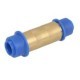 Cap de cuplare PNEUMATICS TEKALAN Adaptor Reductie Drept 8mm 6mm Metal 1buc Furtun 6x1mm Fir 8x1mm